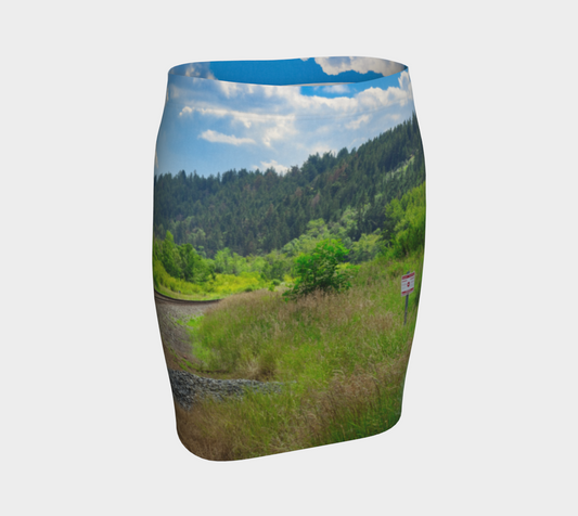 Women's Fitted Skirt - Edworthy Park CPKC Tracks