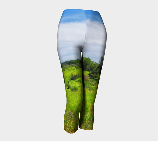 Women's Capris - Fish Creek Park Votier's Flats Meadow
