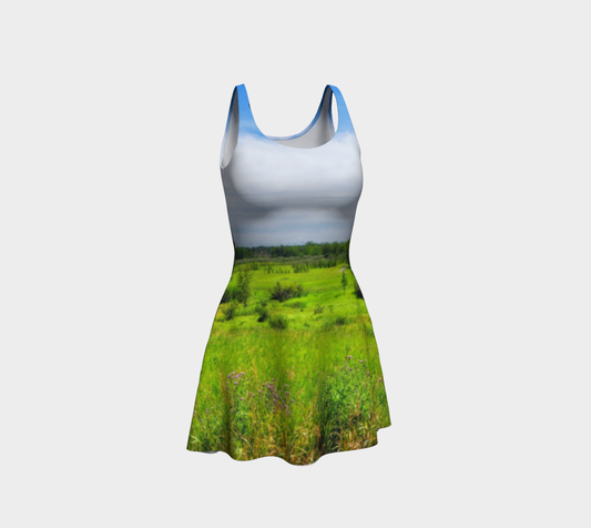 Flare Dress - Fish Creek Park Votier's Flats Meadow