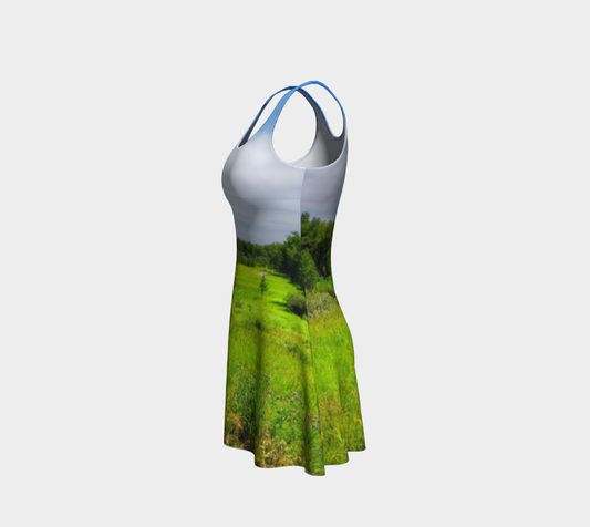 Flare Dress - Fish Creek Park Votier's Flats Meadow