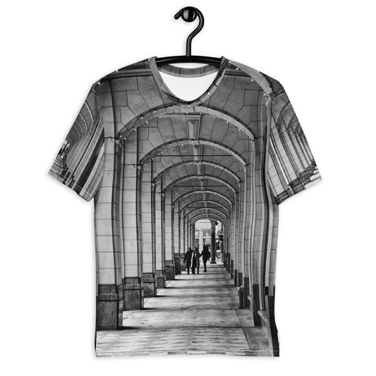 Men's All-over T-Shirt Hudson's Bay Sidewalk Black and White