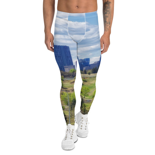 Men's Leggings - Downtown Calgary Vista Heights