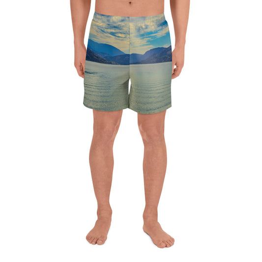 Men's Recycled Athletic Shorts - Penticton Skaha Lake
