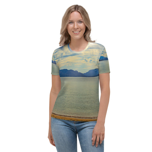 Women's All-Over T-shirt - Penticton Skaha Lake