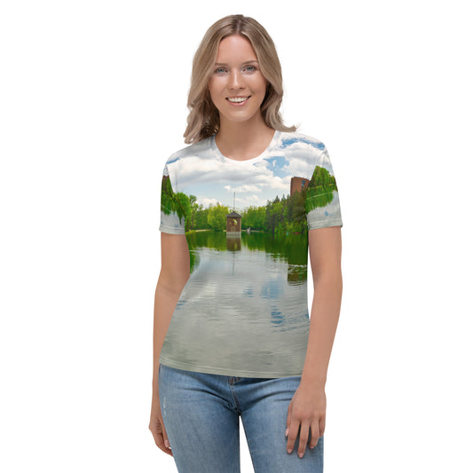 Women's All-Over T-shirt - Bowness Park Lagoon