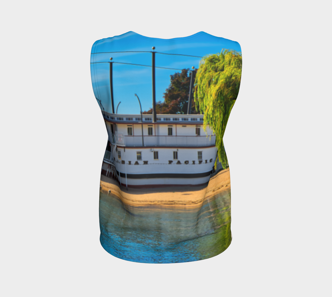 Women's All-Over Loose Regular Tank Top - SS Sicamous