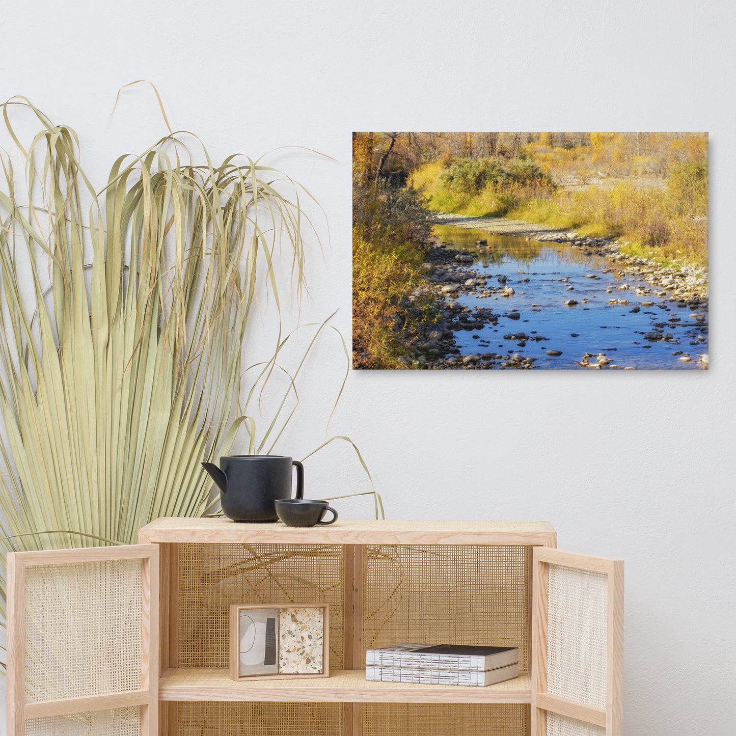 Canvas Print - Fish Creek in the Fall