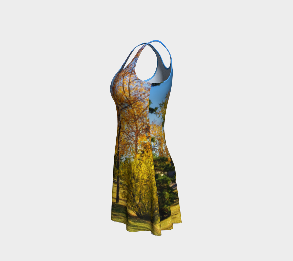 Flare Dress - Calgary in the Fall