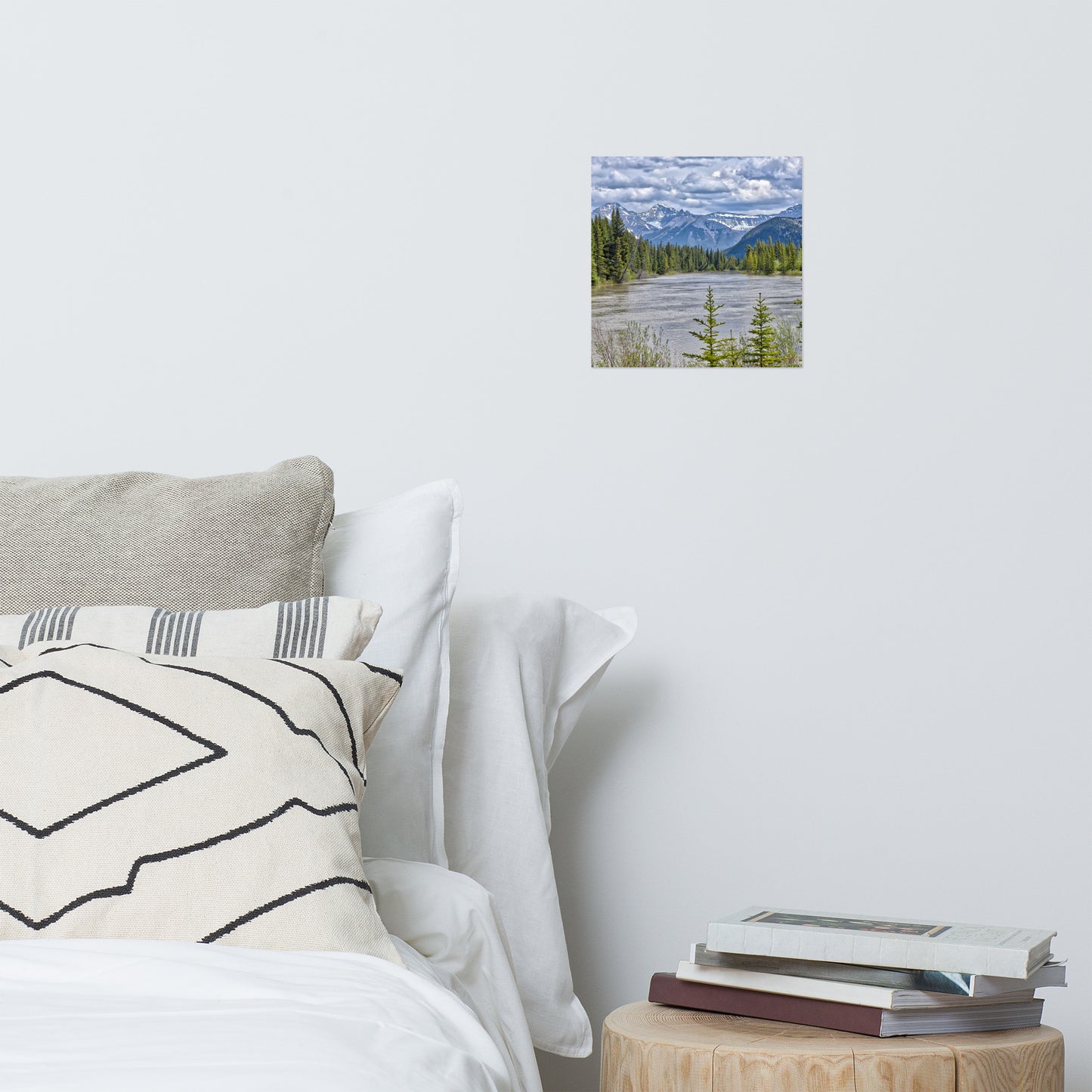 Matte Poster Print - Sundance Canyon Trail Bow River HDR