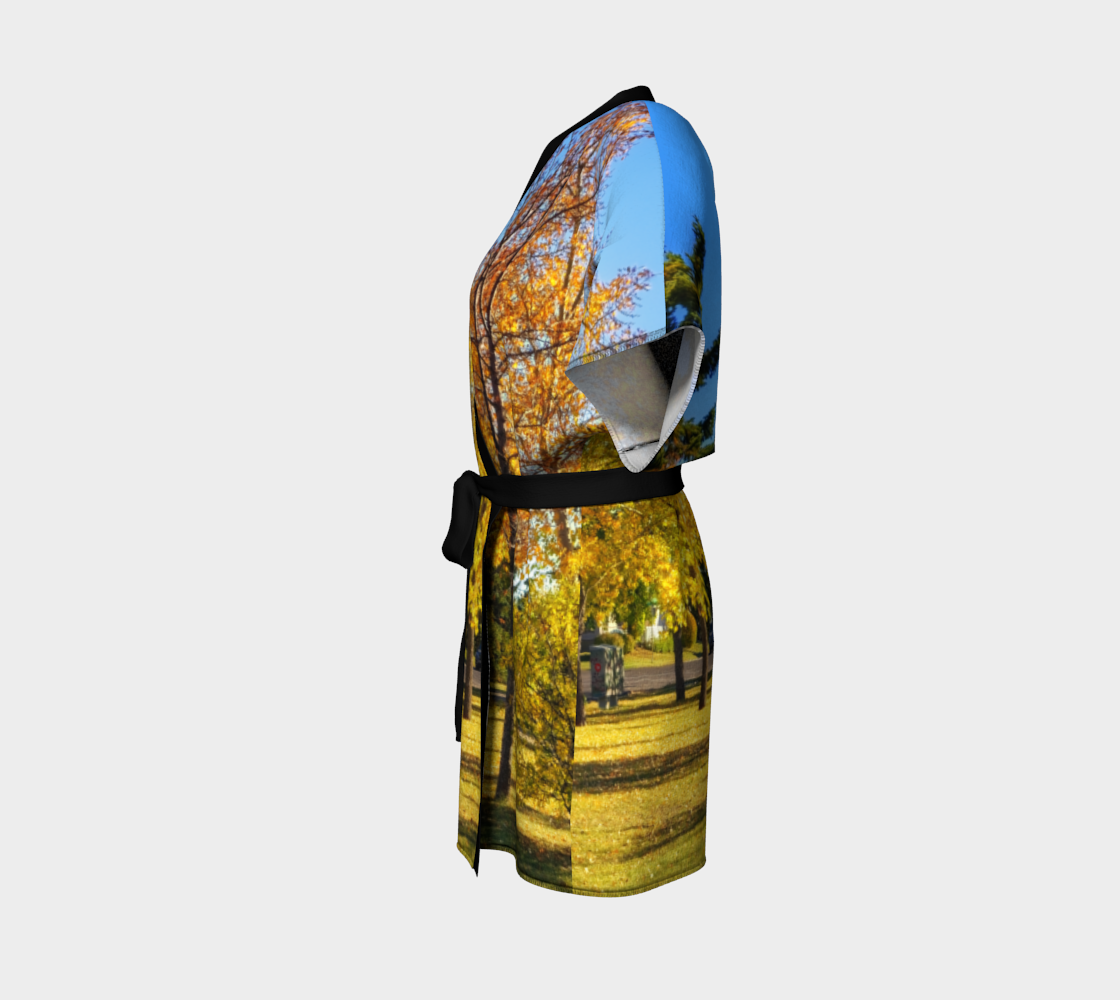 Kimono Robe - Calgary in the Fall