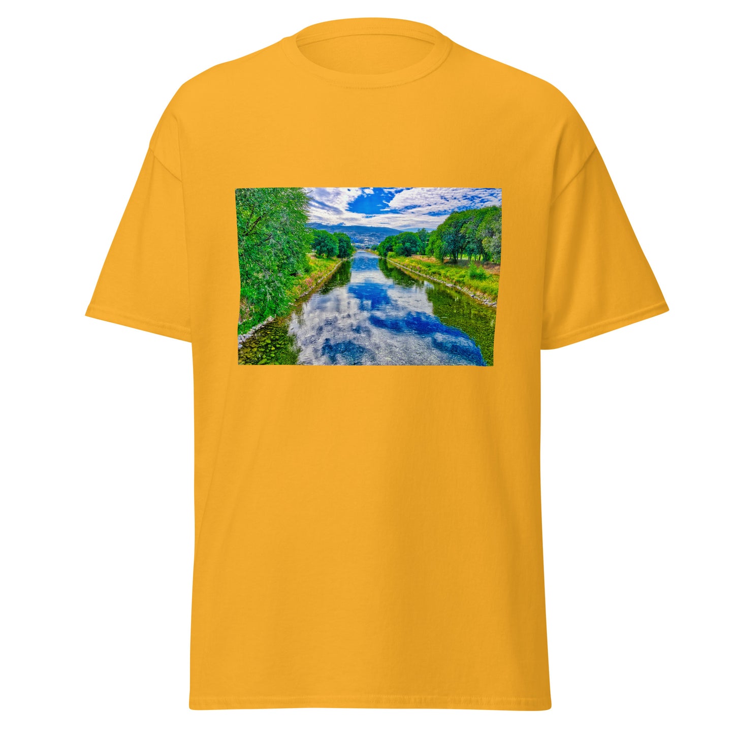 Men's Classic Tee - Penticton HDR Okanagan Channel