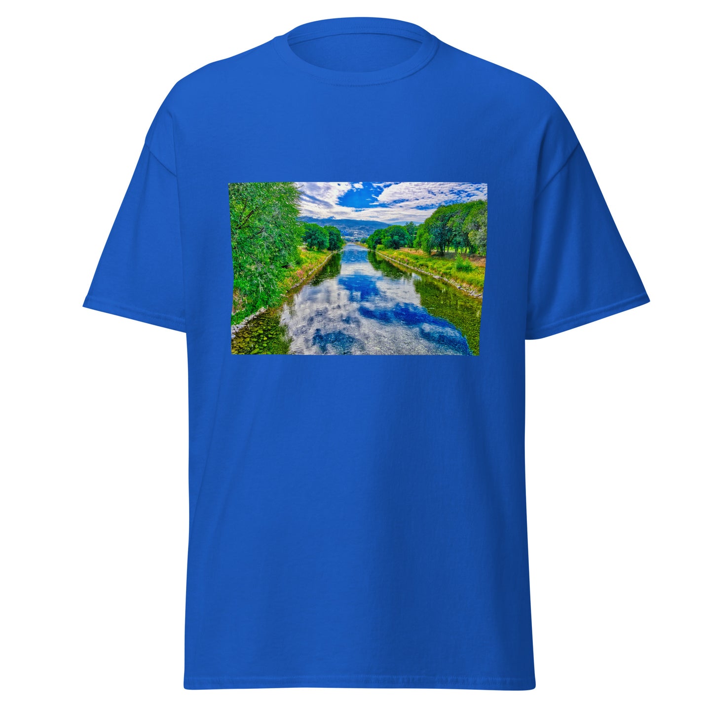 Men's Classic Tee - Penticton HDR Okanagan Channel