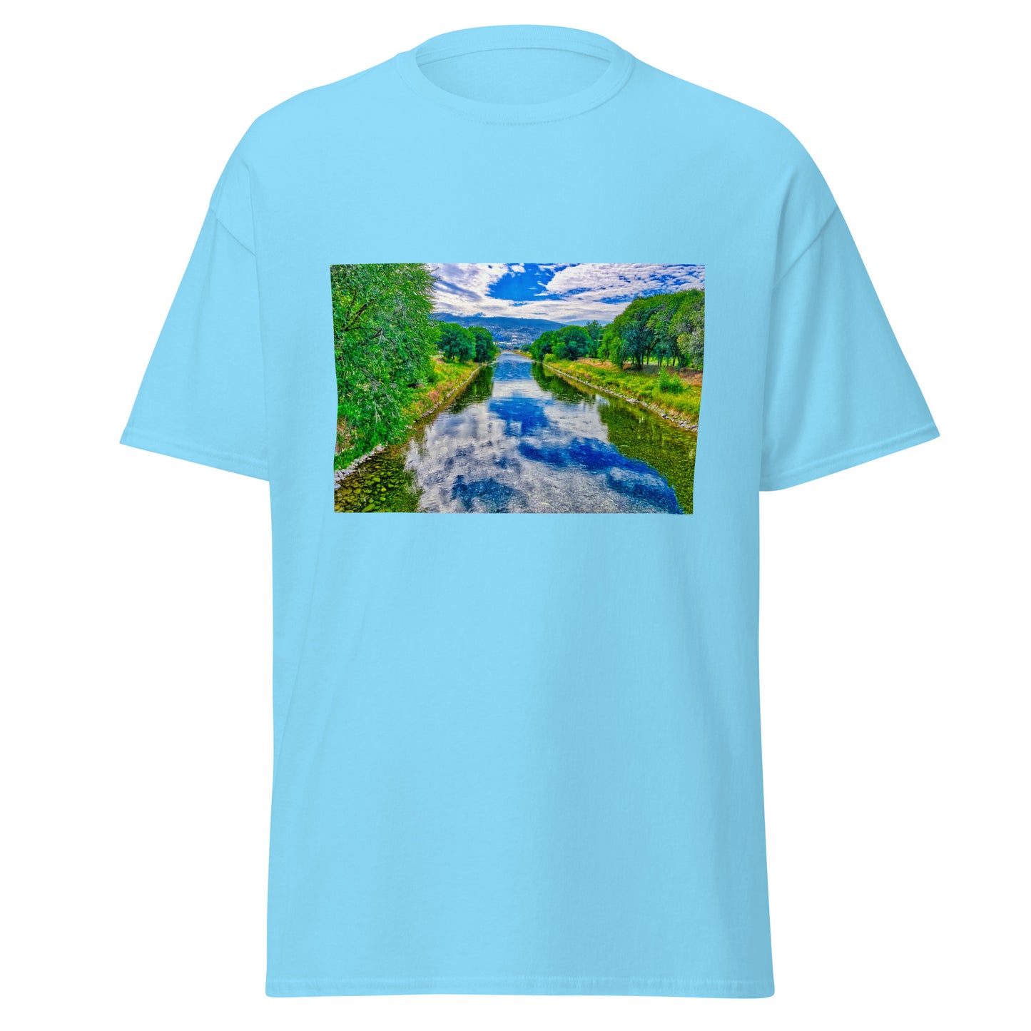 Men's Classic Tee - Penticton HDR Okanagan Channel