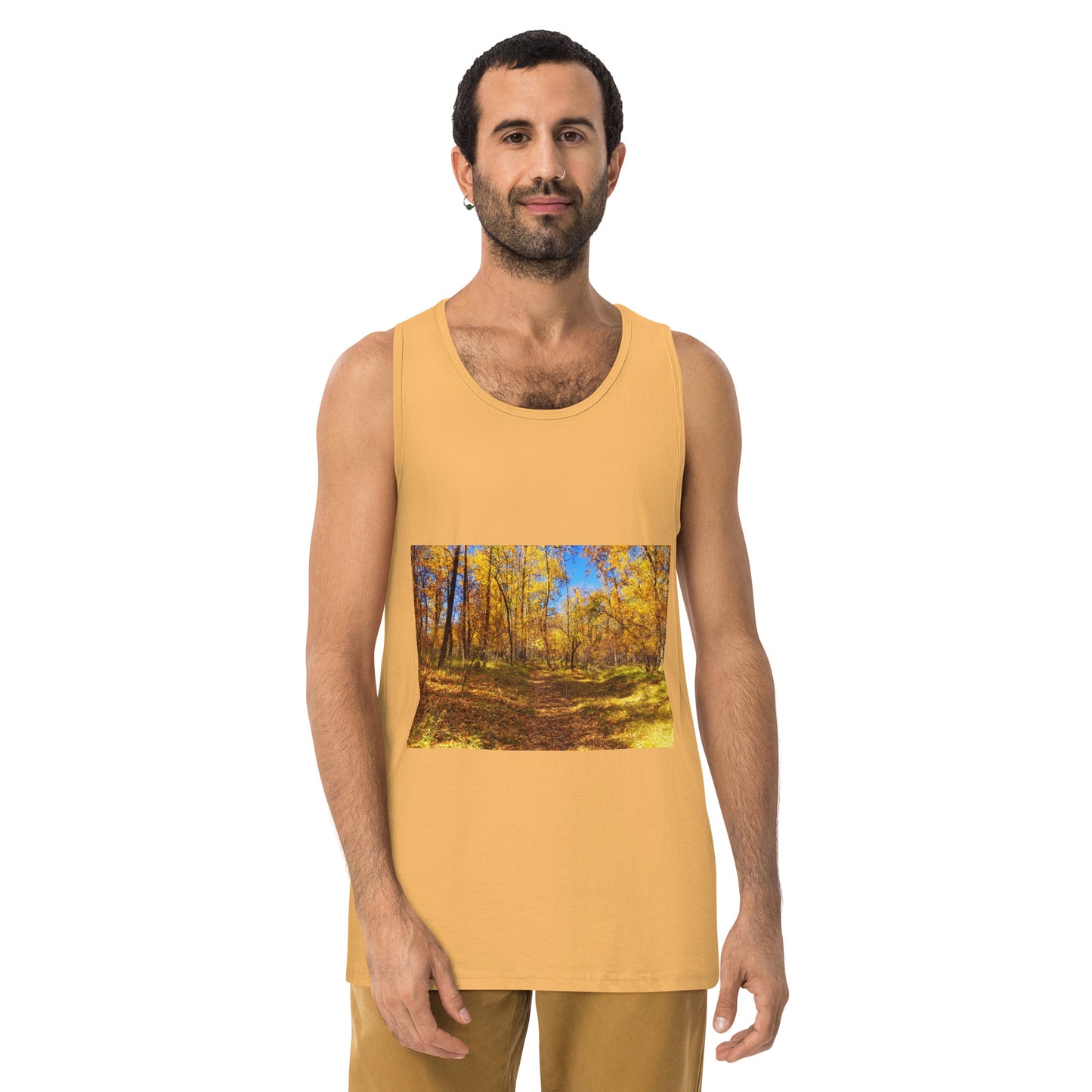Men’s Premium Tank Top - Carburn Park Fall Colours