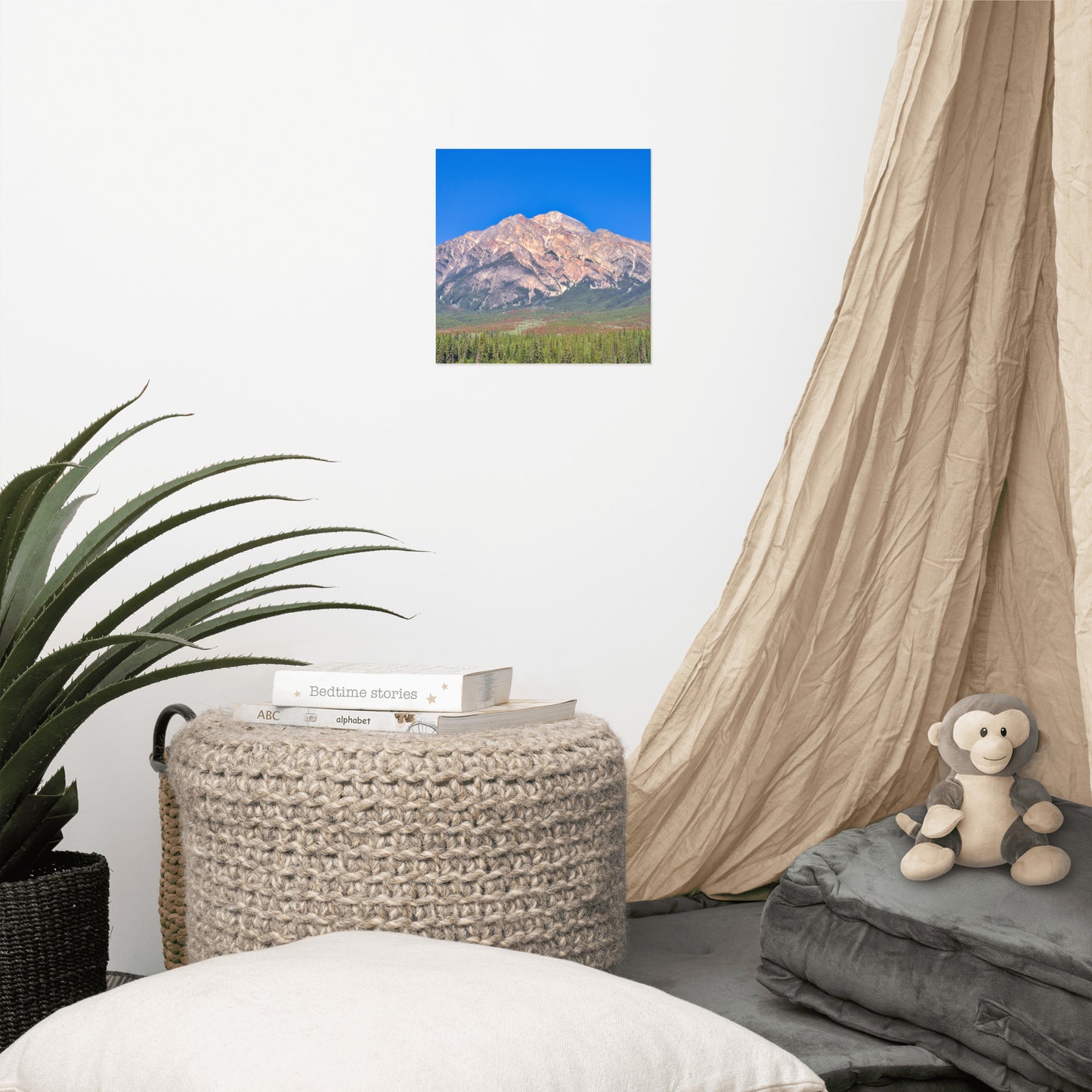 Lustre Poster Print - Pyramid Mountain
