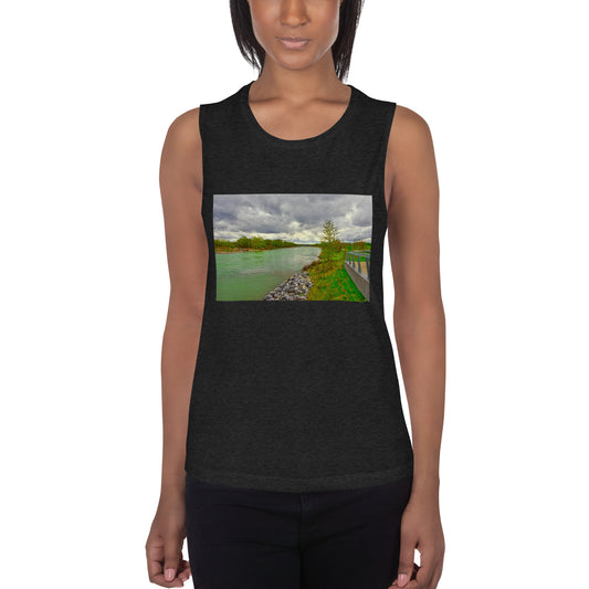 Ladies’ Muscle Tank - Calgary Bow River East Village