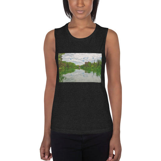 Ladies’ Muscle Tank - Bowness Park Lagoon