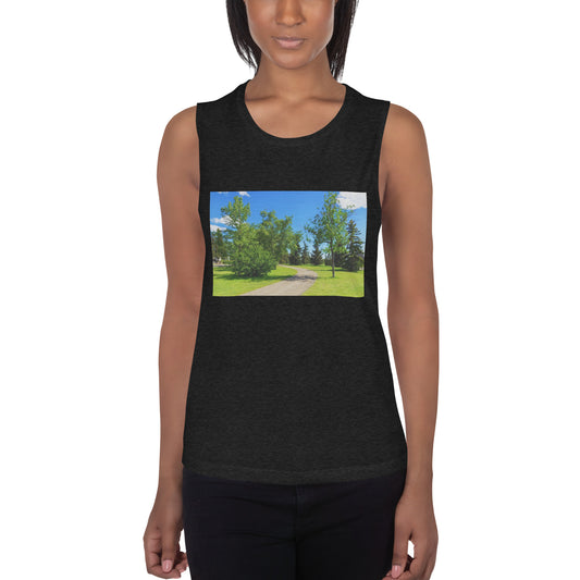 Ladies’ Muscle Tank - Calgary in the Summer
