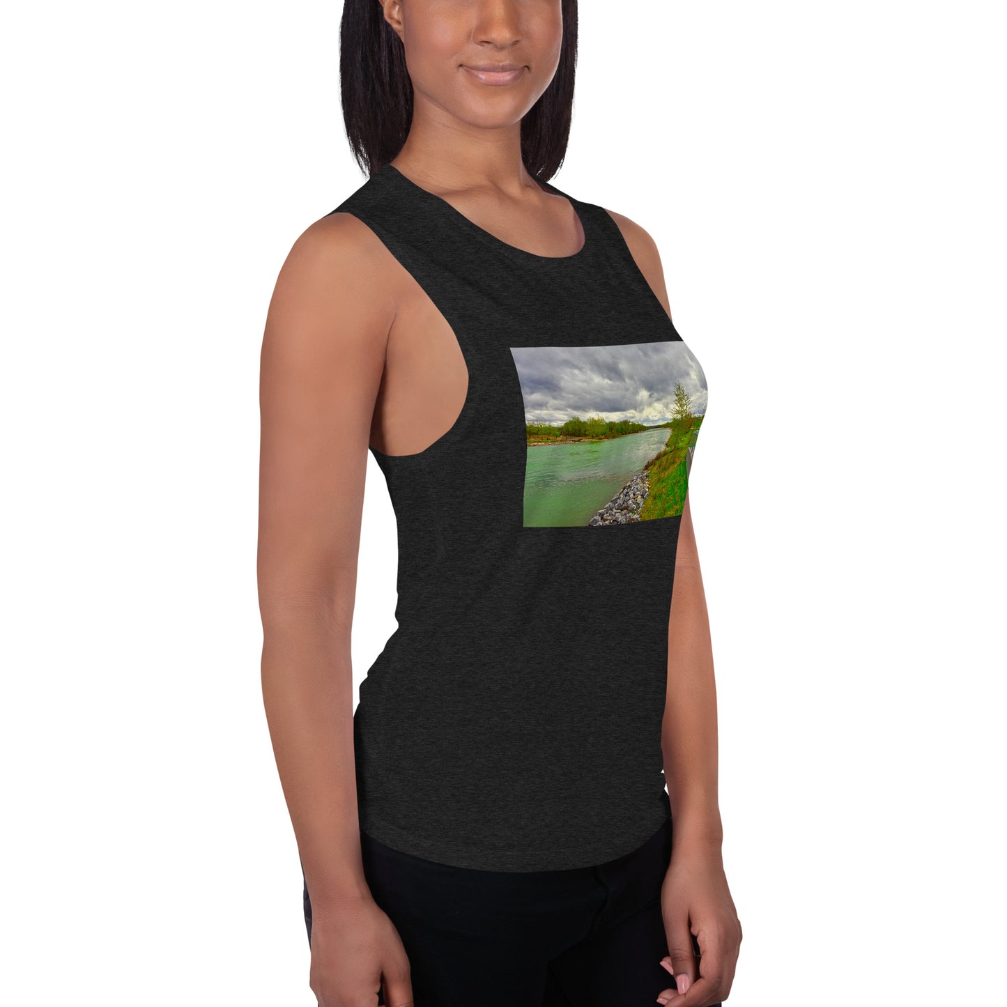 Ladies’ Muscle Tank - Calgary Bow River East Village